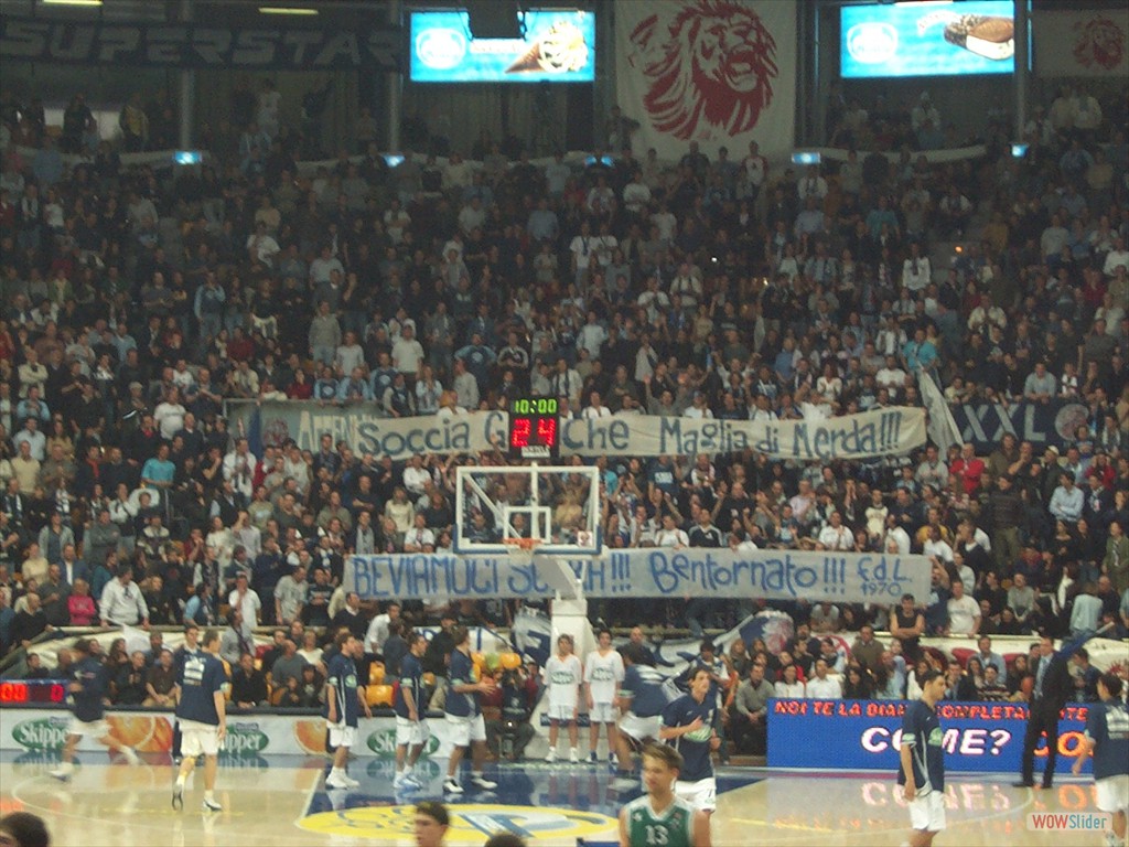 26 Ottobre 2003 - vs Siena (ritorno Galanda)