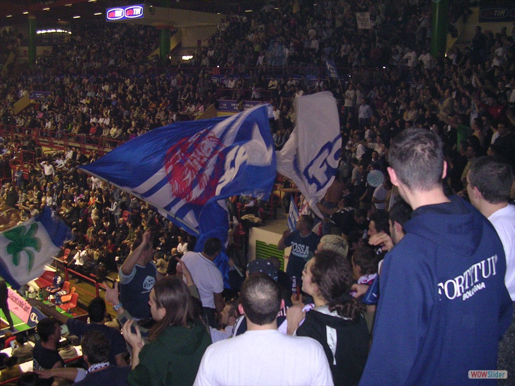 Febbraio 2004 - Final8 Coppa Italia a Forlì (vs Napoli e Pesaro)